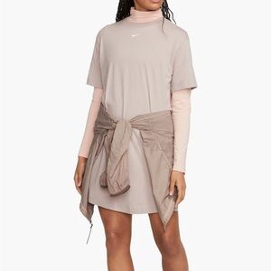 Nike shift sports dress TAUPE
